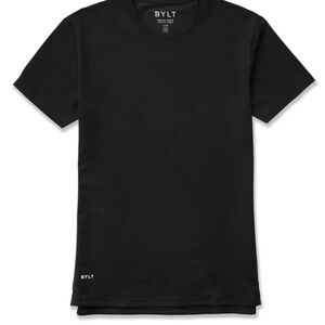 BYLT Basics Basic Crew Split Hem Lux Men's Short Sleeve